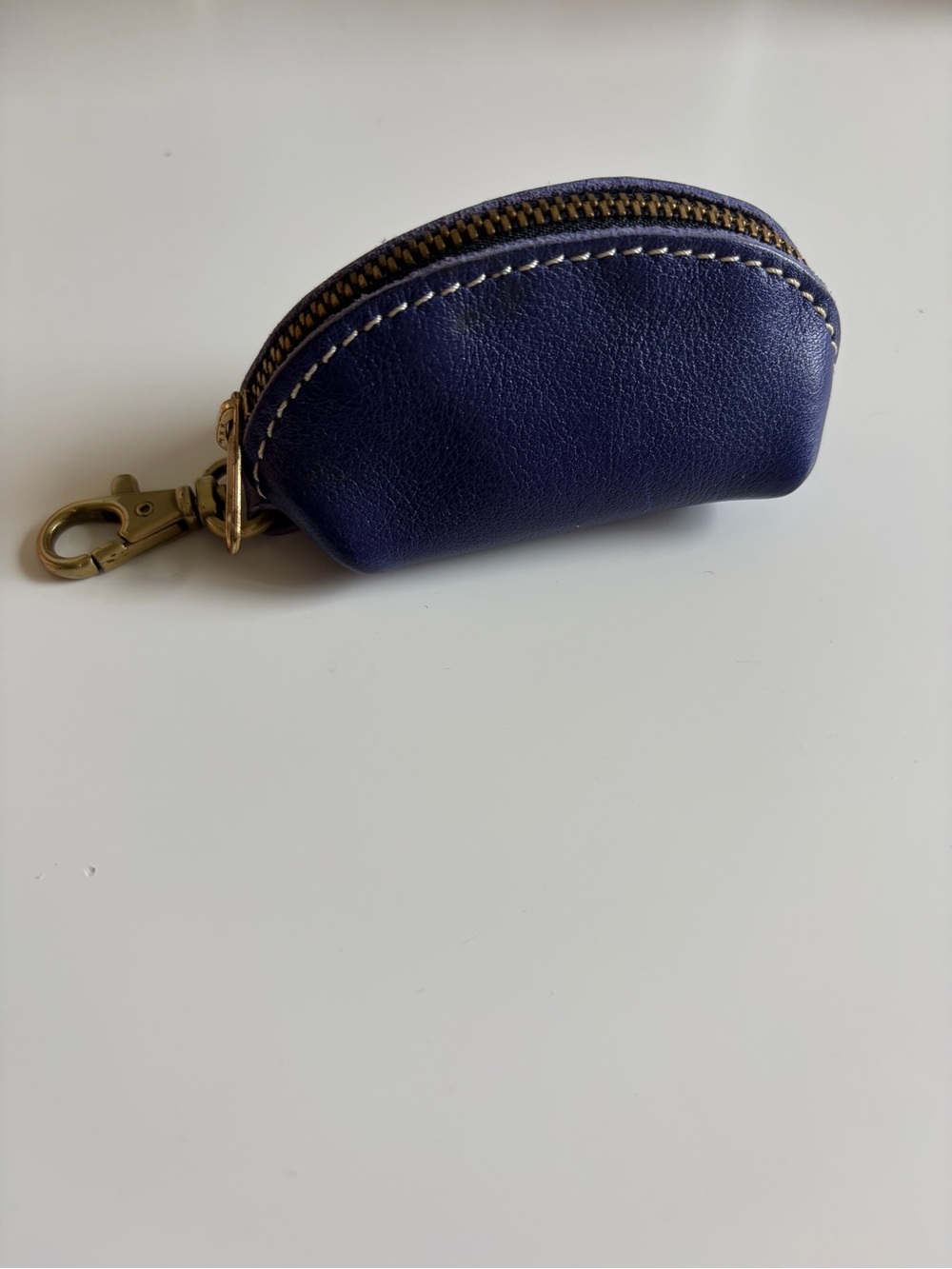 Portland Leather Goods Taco Keychain in Violet 🪻 RARE COLOR EUC